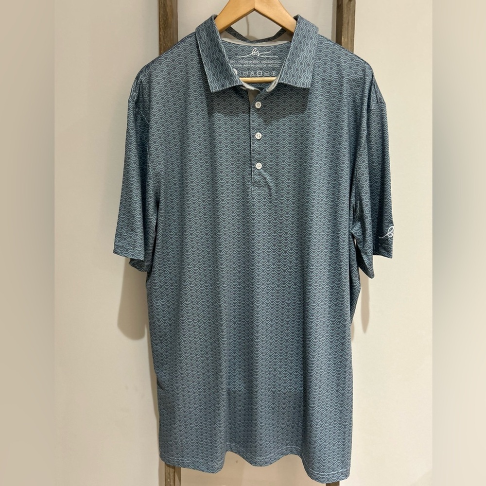 Boston Scott StillWater Golf Polo Shirt Modern Fit Men's Size XXL NWOT Classic